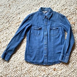A.L.C vintage denim long sleeve